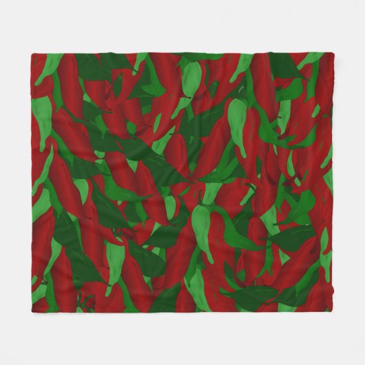 Couverture Polaire Jalapeno Fleece Blanche (Devant (Horizontal))