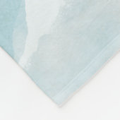 Couverture Polaire Jalon de bébé personnalisé (Coin)