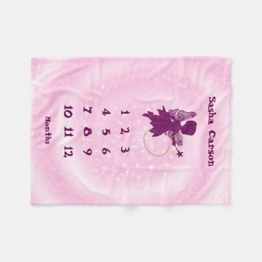 Couverture Polaire Jalon de la fée violette (Devant (Horizontal))