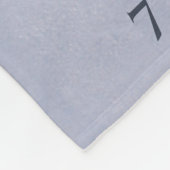 Couverture Polaire Jalon mensuel de l'aile bleue des bébés (Coin)