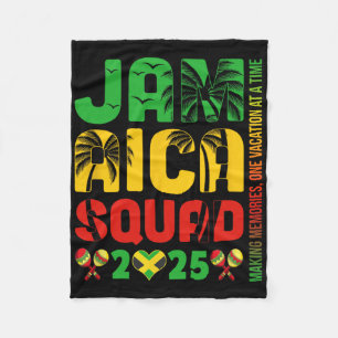 Couverture Polaire Jamaïque 2025 Vacation Trip Matching Family Squad