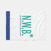 Couverture Polaire Jamais sans jumelles (Devant (Horizontal))