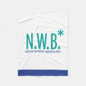 Couverture Polaire Jamais sans jumelles (Devant)