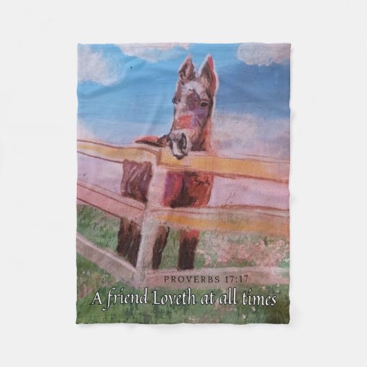 Couverture Polaire Jamie douce amie (Devant)