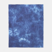 Couverture Polaire Japonais Indigo Dye Blue (Devant)