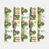 Couverture Polaire Jardin Alligator (Devant (Horizontal))