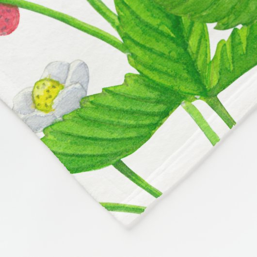 Couverture Polaire Jardin aux fraises (Coin)
