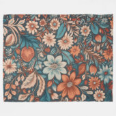 Couverture Polaire Jardin Botaniques Fleece Blanche (Devant (Horizontal))