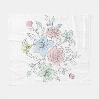 Couverture Polaire Jardin d'art botanique en ligne