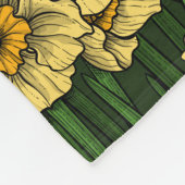 Couverture Polaire Jardin de la jonquille (Coin)