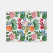 Couverture Polaire Jardin de printemps (Devant (Horizontal))