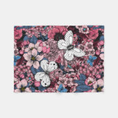 Couverture Polaire Jardin de printemps (Devant (Horizontal))