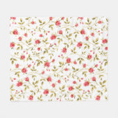 Couverture Polaire Jardin de Roses  (Devant (Horizontal))