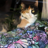 Couverture Polaire Jardin des fées