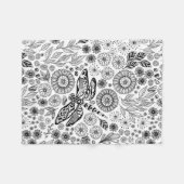 Couverture Polaire Jardin des libellules (Devant (Horizontal))
