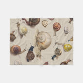 Couverture Polaire Jardin d'escargots Animaux de compagnie Gastropod  (Devant (Horizontal))