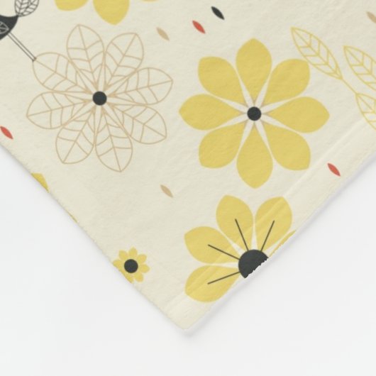 Couverture Polaire Jardin d'oiseau (Coin)