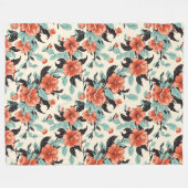 Couverture Polaire Jardin du corail (Devant (Horizontal))