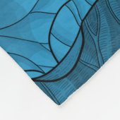 Couverture Polaire Jardin du lotus nocturne (Coin)