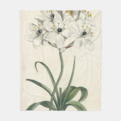 Couverture Polaire Jardin en ivoire (Devant)