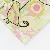 Couverture Polaire Jardin fait sur commande d'oiseau de bébé (Coin)