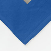 Couverture Polaire Jardin Floral Bleu Jeu (Coin)