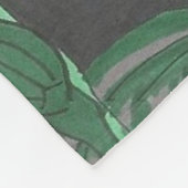 Couverture Polaire Jardin floral Twilight (Coin)