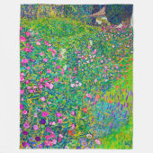 Couverture Polaire Jardin Italien, Gustav Klimt (Devant)