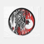 Couverture Polaire Jardin japonais (Devant (Horizontal))