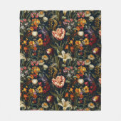 Couverture Polaire Jardin médiéval (Devant)