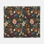 Couverture Polaire Jardin médiéval (Devant (Horizontal))