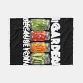 Couverture Polaire Jardin Parce Que Je Peux Amusing Jardinage Conserv (Devant (Horizontal))