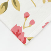 Couverture Polaire Jardin rose (Coin)
