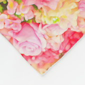 Couverture Polaire Jardin rose (Coin)