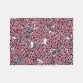 Couverture Polaire Jardin rose Lilac (Devant (Horizontal))