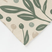 Couverture Polaire Jardin Sage (Coin)