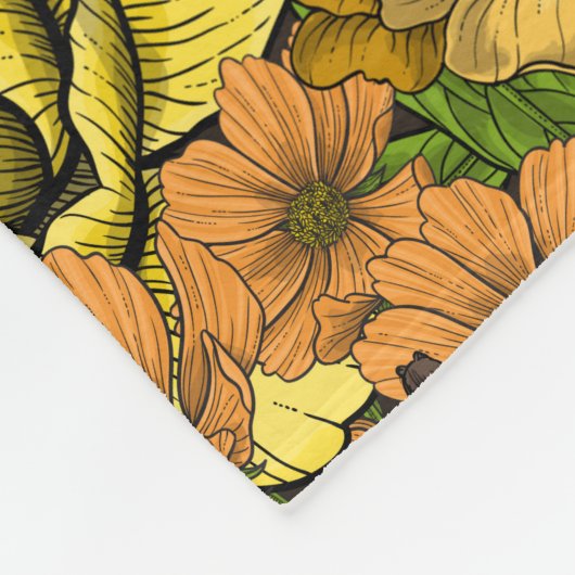 Couverture Polaire Jardin Tarantula 1 (Coin)