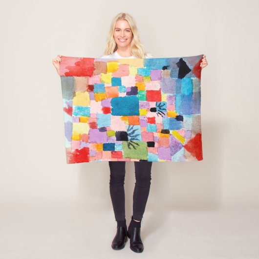 Couverture Polaire Jardin tunisien, Klee (En situation)