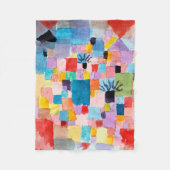 Couverture Polaire Jardin tunisien, Klee (Devant)