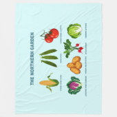 Couverture Polaire Jardin végétal du Nord (Devant)