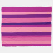 Couverture Polaire Jardin Violet (Devant (Horizontal))