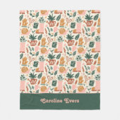 Couverture Polaire Jardinage personnalisé (Devant)