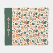 Couverture Polaire Jardinage personnalisé (Devant (Horizontal))