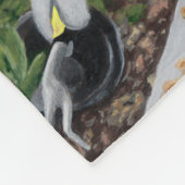 Couverture Polaire Jardinier fée foncé Imaginaire Art Fleece Blanket (Coin)