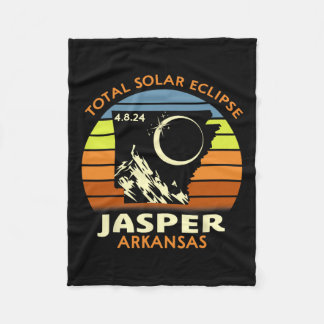 Couverture Polaire Jasper Arkansas Total Solaire Eclipse 2024