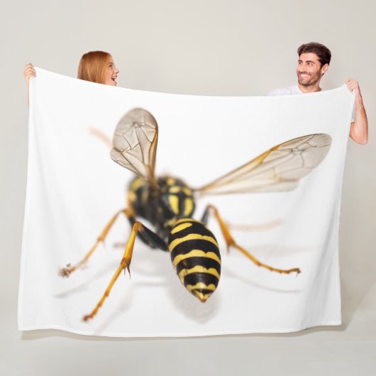 COUVERTURE POLAIRE JAUNE (En situation)