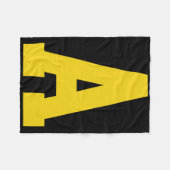 Couverture Polaire Jaune a' En Rouge Pour Alvin Costume Halloween Et  (Devant (Horizontal))
