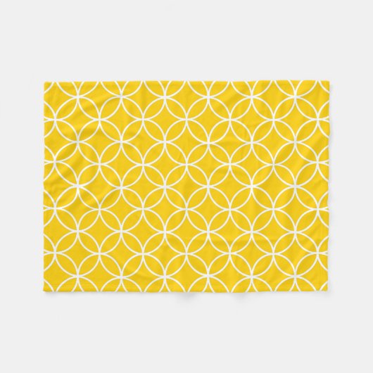 Couverture Polaire Jaune citron (Devant (Horizontal))
