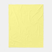 Couverture Polaire Jaune citron (Devant)