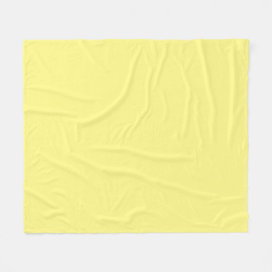 Couverture Polaire Jaune citron (Devant (Horizontal))